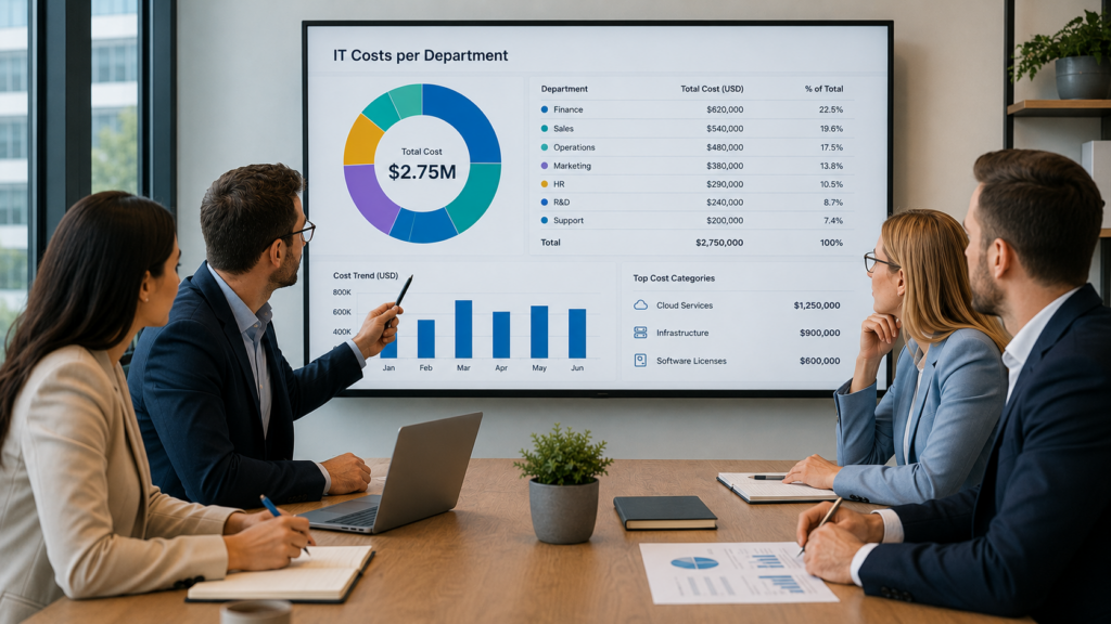 IT chargeback and showback for enterprises