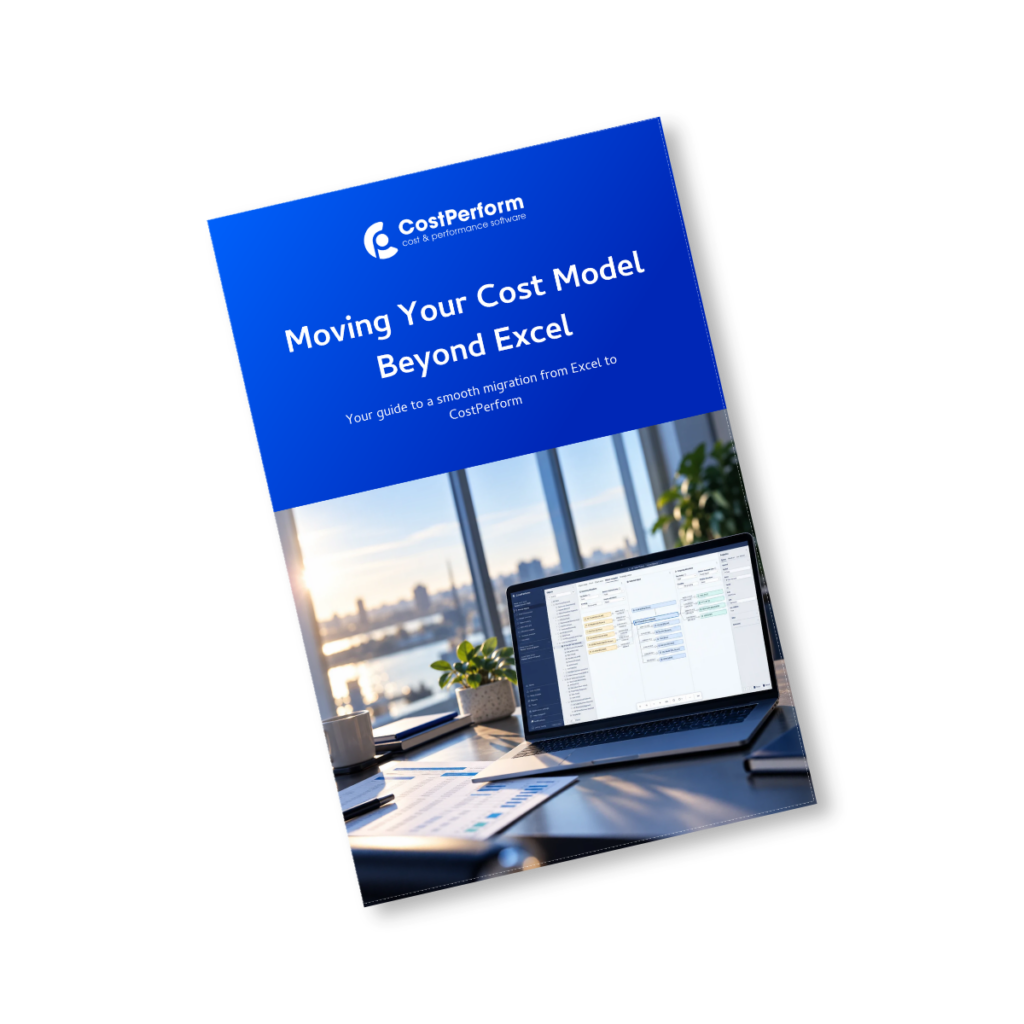Migrating from Excel to CostPerform