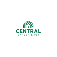 Central Garden & Pet logo: green circular emblem with the brand name written below on a dark background.
